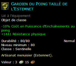 Gardien du Poing taillé de l'Estemnet