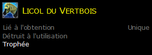 Licol du Vertbois