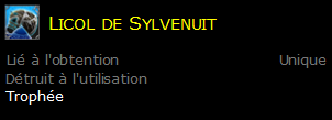 Licol de Sylvenuit