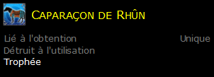 Caparaçon de Rhûn