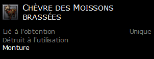 Chèvre des Moissons brassées