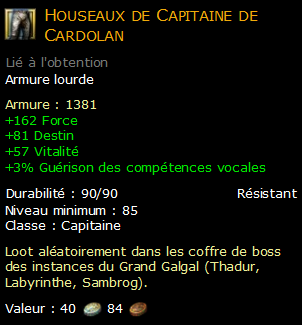 Houseaux de Capitaine de Cardolan