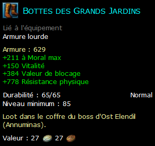 Bottes des Grands Jardins